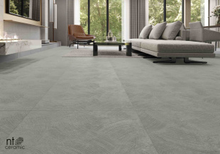 Керамогранит NT Ceramic Cemento Concept Grey Carving арт. NTT99611С (60x120) карвинг